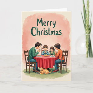Cartão de Natal Família Grace