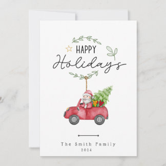 Cartão de Natal Feliz