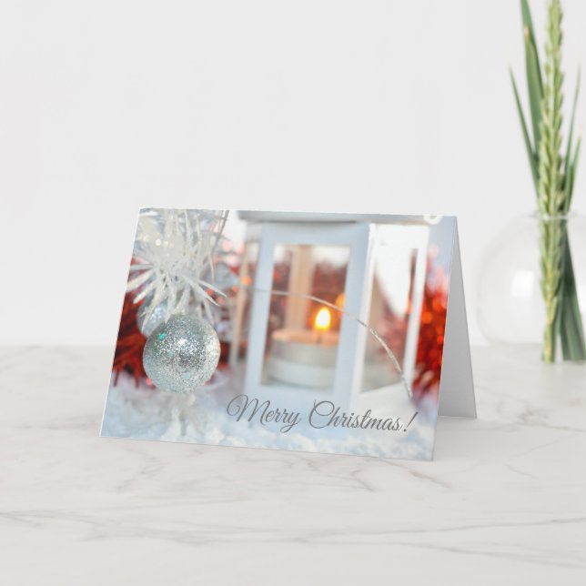 cartão de Natal feliz (Frente)