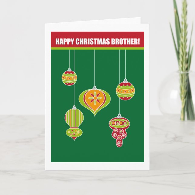 Cartão de Natal feliz (Frente)