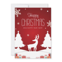 Cartão de Natal Feliz