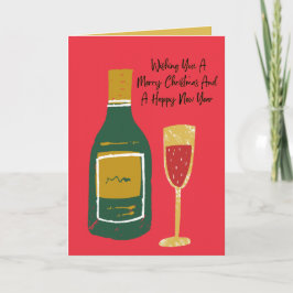 Cartão de Natal, Feliz Cartão de Saudação de Natal