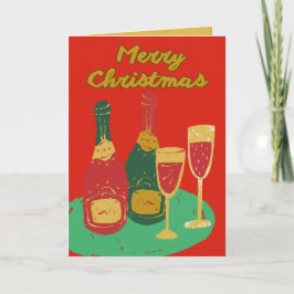 Cartão de Natal, Feliz Cartão de Saudação de Natal