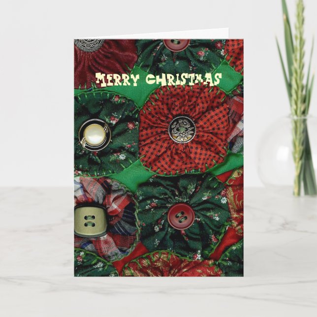 Cartão de Natal feliz e Brilhante (Frente)