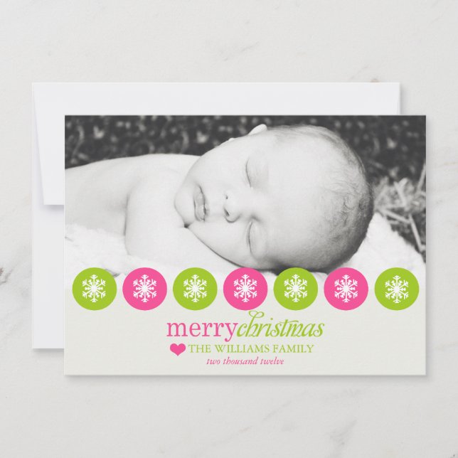 Cartão de Natal Festivo (Frente)