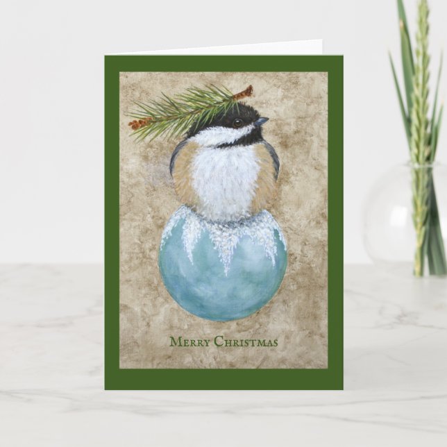 Cartão de natal Fiona Festivo (Frente)