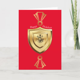 Cartão de Natal Fire Shield