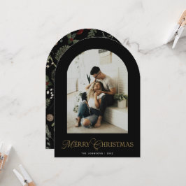 Cartão de Natal Foto Arco Botânico