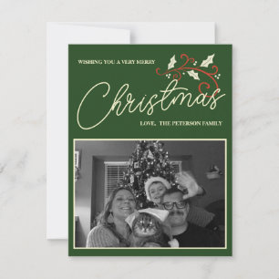 Cartão de Natal Fotográfico