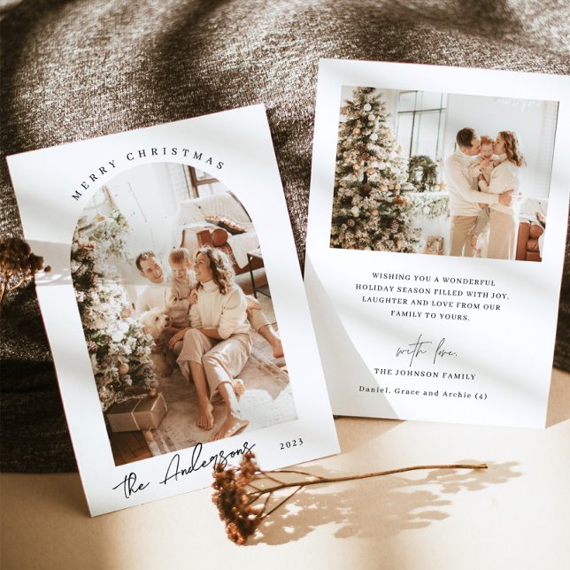 Cartão de Natal Fotográfico | Cartão de Férias Mod (Criador carregado)