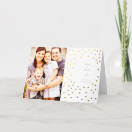 Cartão de Natal Fotográfico para Strips Coloridas