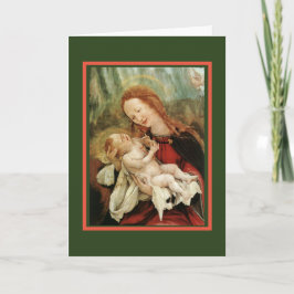 CARTÃO DE NATAL "FROHE DE GRUNEWALD WEIHNACHTEN "