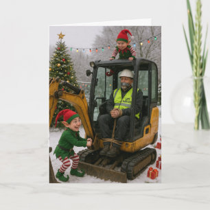 Cartão de Natal - Gerente de obra sequestrado por