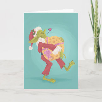 Cartão de Natal Goblin