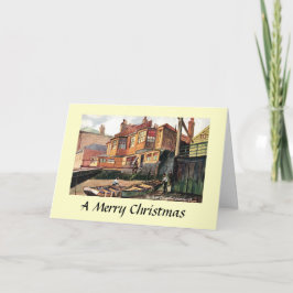 Cartão de Natal - Greenwich, Londres