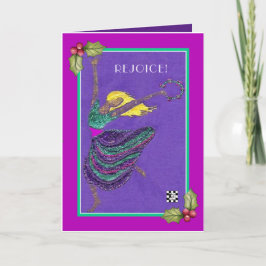 Cartão de Natal Hebraico Emanuel Dancer