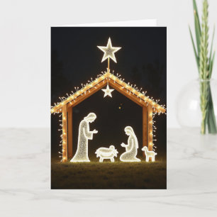 Cartão de Natal Iluminado
