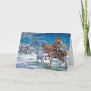 Cartão de Natal Inglês Celta Finnchoem