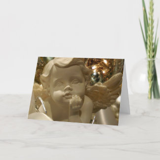 Cartão de Natal irlandês dos anjos