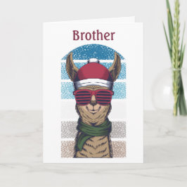 Cartão de Natal Irmão