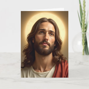 Cartão de Natal Jesus Personalizado