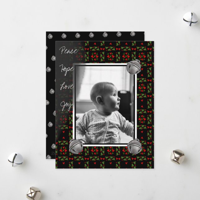 Cartão de Natal Jingle All the Way (Frente/Verso In Situ)