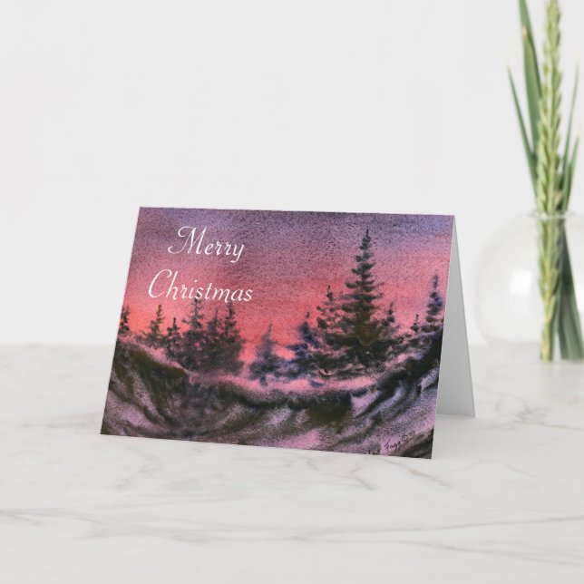 Cartão de Natal John 3:16 KJV (Frente)