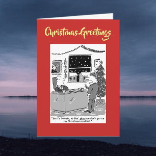 Cartão de Natal Legal Sem Taxa de Vantagem Sem Van