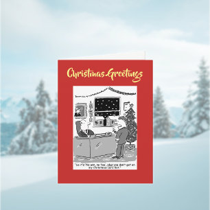 Cartão de Natal Legal Sem Taxa de Vantagem Sem Van