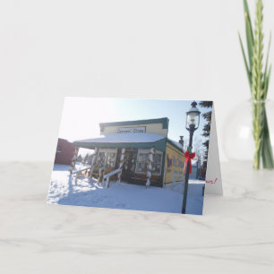 Cartão de Natal "Loja Geral"