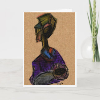 Cartão de Natal Madonna e Child