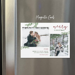 Cartão de Natal Magnético para Galerias 2