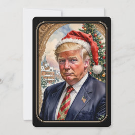 Cartão de Natal Magnífico Trump MAGA