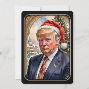 Cartão de Natal Magnífico Trump MAGA