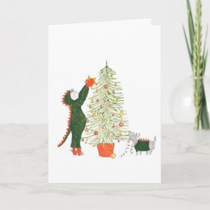 Cartão de Natal Matty e Ty