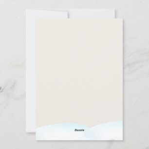 Cartão de Natal Merry Forest Watercolor