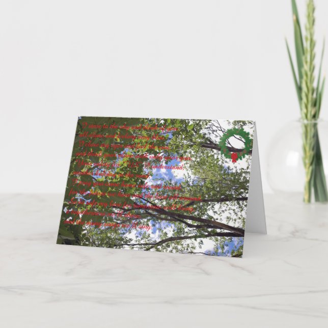 Cartão de Natal Militar (Frente)