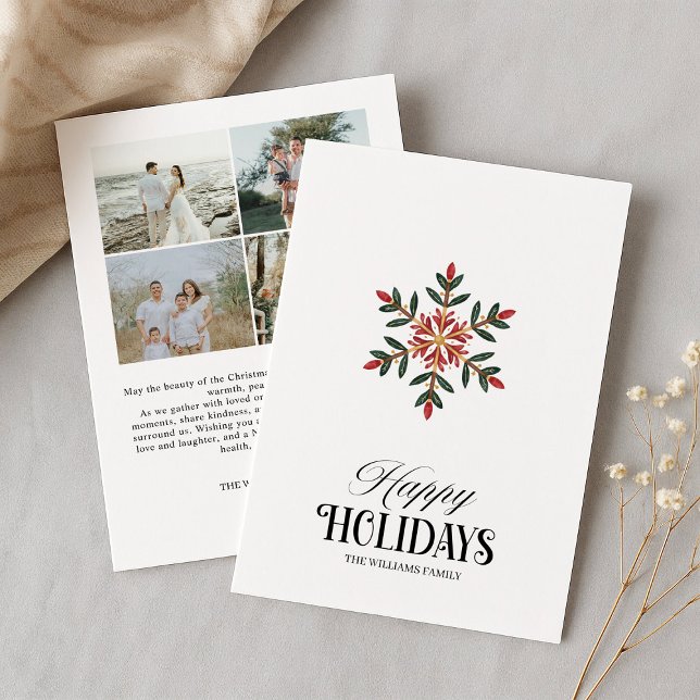 Cartão de Natal minimalista (Criador carregado)