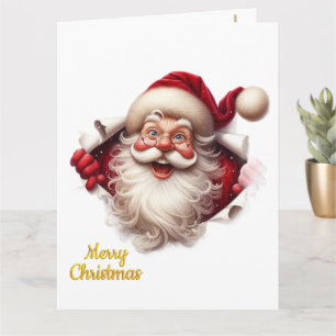 Cartão de Natal Minimalista Árvore de Arte Linea