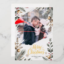 Cartão de Natal Minimalista – Personalizado P