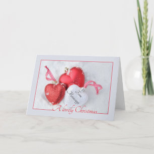 Cartão de Natal Mississípi com ornamentos