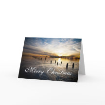 Cartão de Natal Mississippi Costa do Golfo