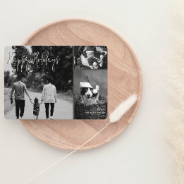 Cartão de Natal Moderno | Colagem Olive Trendy