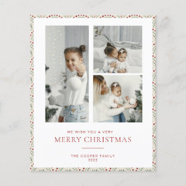 CARTÃO DE NATAL MODERNO ECONÔMICO