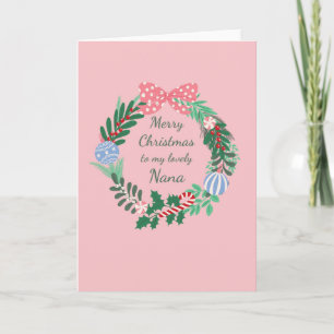 Cartão de Natal Nana