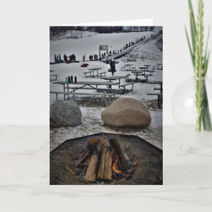 Cartão de Natal "Nascido em um Estado Congelado"