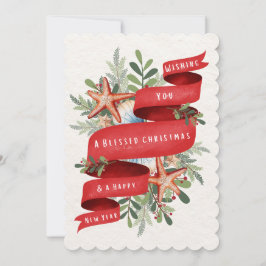 Cartão de Natal Náutico