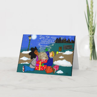 Cartão de Natal Nik & Mike