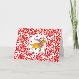 Cartão de Natal NOEL para Retriever de Ouro de Gul