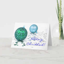 Cartão de Natal Nollaig Chridheil II